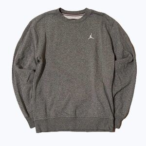 Jordan Men's Crewneck Sweater in Gray